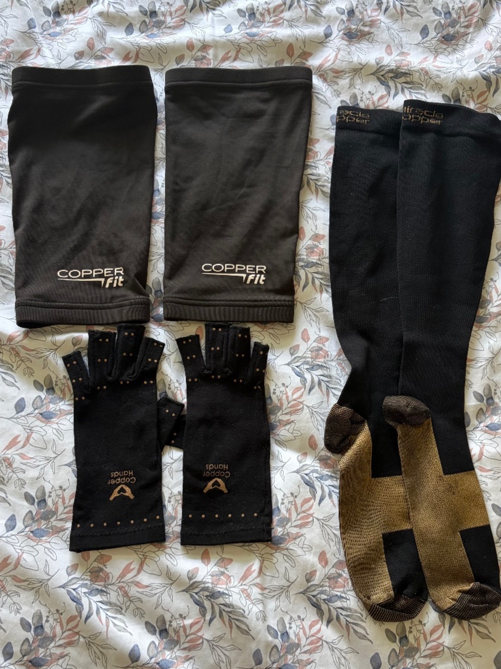 Copper Fit - Hands, Knees & Feet Compression Garments